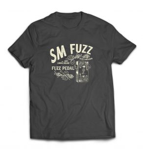 Grey SM-Fuzz T-Shirt