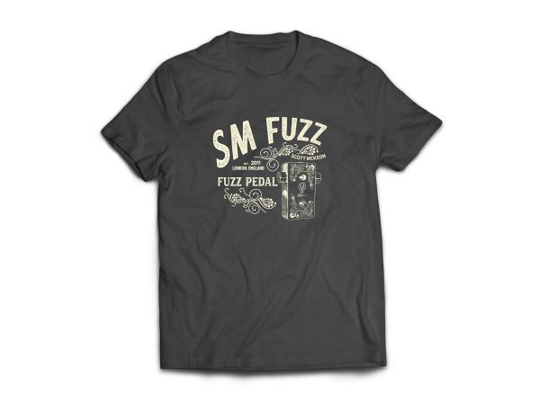 Grey SM-Fuzz T-Shirt